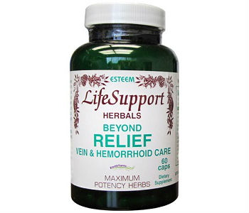 Esteem Life Support Herbals Beyond Relief Review - For Reducing The Appearance Of Varicose Veins