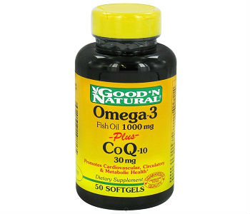 Good N' Natural Omega-3 Fish Oil Plus CoQ10 Review Good N' Natural Omega-3 Fish Oil Plus CoQ10 Review - For Cognitive And Cardiovascular Support