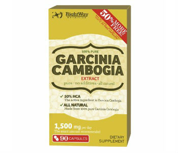 Rightway Nutrition Garcinia Cambogia Extract Weight Loss Supplement Review