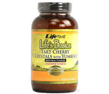 Lifetime Life's Basics Tart Cherry C-Crystals with Yumberry Review - For Relief From Gout