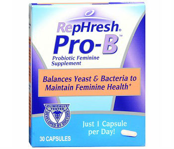 RepHresh Pro-B Review RepHresh Pro-B Review - For Relief From Yeast Infections