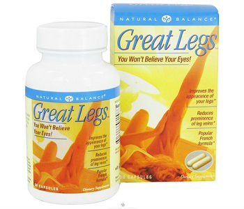 Natural Balance Great Legs Review - For Reducing The Appearance Of Varicose Veins