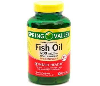 Spring Valley Fish Oil Dietary Supplement Review Spring Valley Fish Oil Review - For Cognitive And Cardiovascular Support