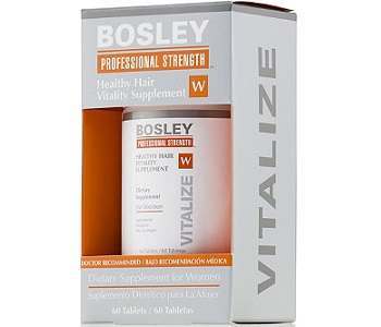 Bosley Healthy Hair Vitality Supplement for Women Review Bosley Healthy Hair Vitality Supplement for Women Review - For Hair Growth