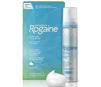 Women's Rogaine %5 Minoxidil Foam Review - For Dull And Thinning Hair