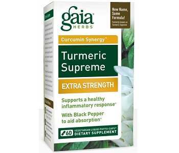 Gaia Herbs Turmeric Supreme Extra Strength Review Gaia Herbs Turmeric Supreme Extra Strength Review - For Improved Overall Health