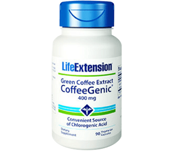 Life Extension CoffeeGenic Green Coffee Extract Weight Loss Supplement Review