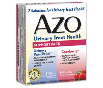 AZO Urinary Tract Health Support Pack Review AZO Urinary Tract Health Support Pack Review - For Relief From Urinary Tract Infections