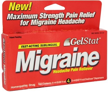 Gelstat Migraine Review Gelstat Migraine Review - For Symptomatic Relief From Migraines