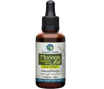 Amazing Herbs Moringa Leaf Liquid Extract Review - For Improved Overall Health