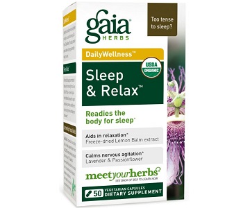 Gaia Herbs Sleep & Relax Review Gaia Herbs Sleep & Relax Review - For Relief From Anxiety And Tension