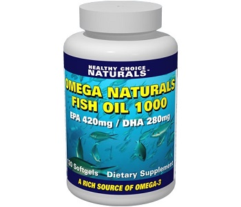 Healthy Choice Naturals Omega Naturals Fish Oil 1000 Review Healthy Choice Naturals Omega Naturals Fish Oil 1000 Review - For Cardiovascular Support