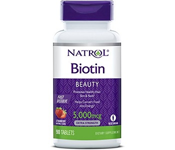 Natrol Biotin Beauty Review - For Hair Loss, Brittle Nails and Problematic Skin