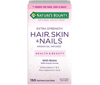 Nature's Bounty Extra Strength Hair, Skin, And Nails Review - For Weak Hair, Nails and Poor Skin