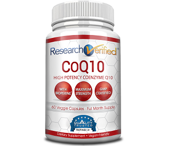 Research Verified CoQ10 Review ResearchVerified CoQ10 High Potency Coenzyme Q10 Review - For Cognitive And Cardiovascular Support