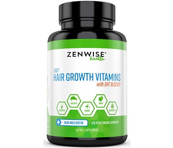 Zenwise Health Hair Growth Vitamins Review - For Hairloss