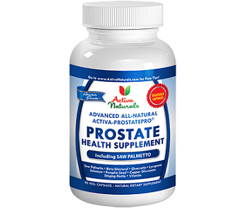 Activa Naturals Prostate Health Supplement Review - For Increased Prostate Support