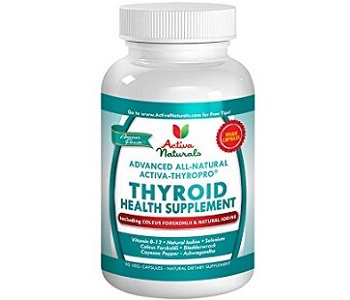 Activa Naturals ActivaThyro Review Activa Naturals ActivaThyro Review - For Increased Thyroid Support