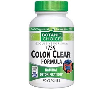 Botanic Choice #739 Colon Clear Review Botanic Choice #739 Colon Clear Review - For Flushing And Detoxing The Colon