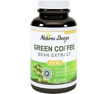 Natures Design Green Coffee Bean Extract Weight Loss Supplement Review