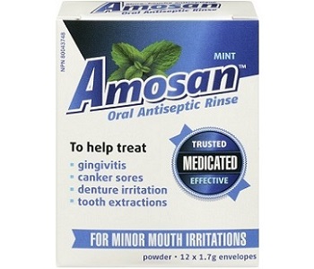 Amosan Canker Sores Review - For Relief From Mouth Ulcers And Canker Sores