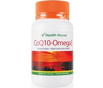 Health House CoQ10 – Omega 3 Review - For Cognitive And Cardiovascular Support