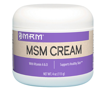 MRM MSM Cream Review MRM MSM Cream Review - For Reducing The Appearance Of Scars
