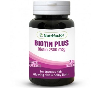 Nutrifactor Biotin Plus Review - For Hair Loss, Brittle Nails and Problematic Skin