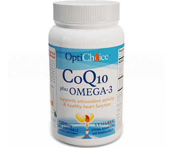 OptiChoice CoQ10 plus Omega-3 Review - For Cognitive And Cardiovascular Support