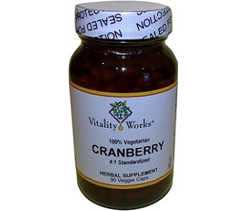 Vitality Works Cranberry Review Vitality Works Cranberry Review - for Urinary Tract Infection