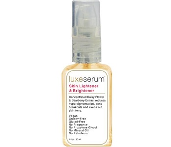 Luxe Beauty Skin Lightener And Brightener Serum Review - For Brighter and Healthier Looking Skin