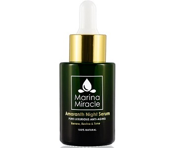 Marina Miracle Amaranth Night Serum Review Marina Miracle Amaranth Night Serum Review - For Younger Healthier Looking Skin