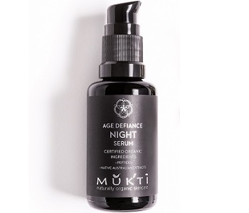 Mukti Age Defiance Night Serum Review - For Younger Healthier Looking Skin